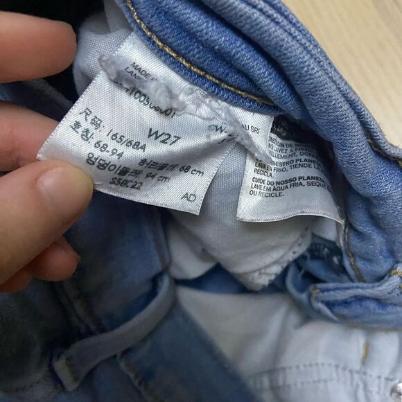 Levi’s High Rise Womens Shorts Size 27 - Picture 7 of 7